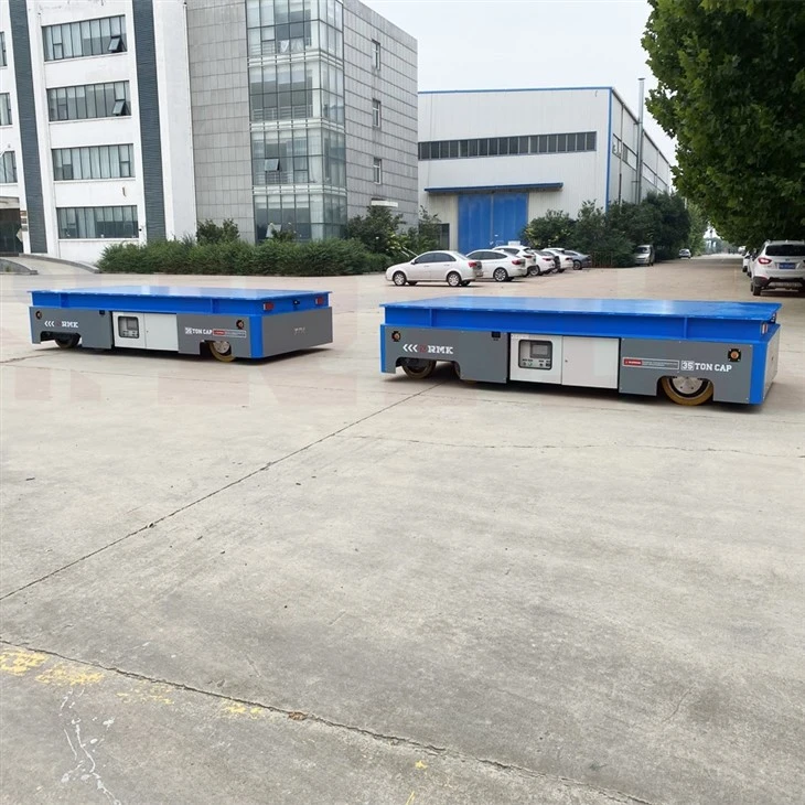 35 Tons Injection Mold Battery Trackless Transfer Cart suppliers